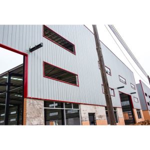 Cheap Galvanized Metal Building For Subway Engineering Steel Structure Workshop for sale