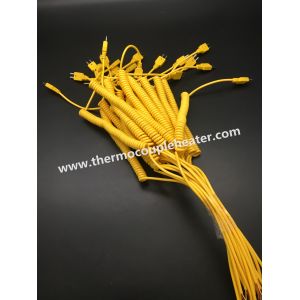 Thermocouple Plug Type K With Extension Spring Cable