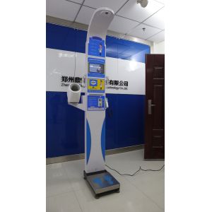 Coin operated weighing scales with height measurement ,bmi ,fat mass analysis