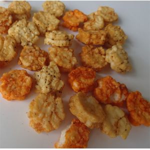 Fried Senbei Rice Crackers Crunchy Japanese Soy Sauce Rice Crackers