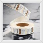 Custom Sticker HS-100 Customizable Design with HS-100 Code and Rectangle Label
