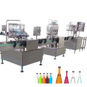 Easy Operate Carbonated Beverage Filling Machine / Soda Water Filling Machine