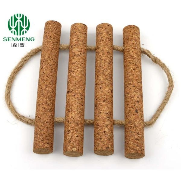 Quality Natural Customized Creative Cork Coaster Table Placemat wholesale