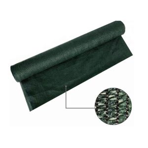 HDPE 180GSM Black Privacy Fence Screen Mesh Netting With 90% Blockage
