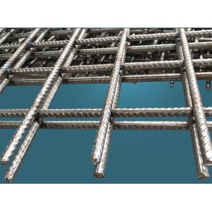 Reinforcing Ribbed Bar Welded Wire Mesh Panels For Concrete Slab 10mm 12mm