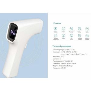 Gun Type Body Non Contact Forehead Scan Thermometer