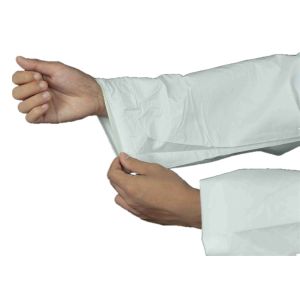 PPE Clothing Type 5/6 Breathable Disposable Microporous Film Coverall With Hood