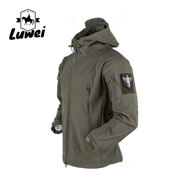 Stylish Overcoat Hooded Para Hombre Ceket Utility Erkek Jaqueta Trench Soft Shell Clothes Winter Coat for Men
