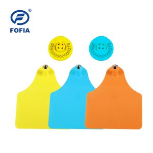 TPU Electronic Ear Tags With R/W Working Mode EPC Gen2 V2.0 Personalized Cattle