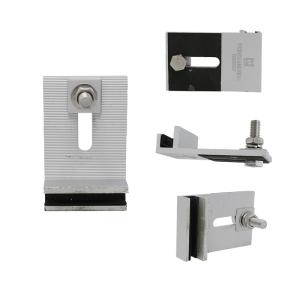 ISO Cladding Support System Aluminium Alloy Stone Cladding Bracket And Clips
