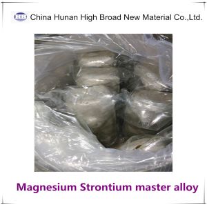 MgSr Magnesium Strontium Master Alloys With Mg Sr Different Ratio