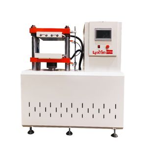 Flat Vulcanizing Rubber Tensile Testing Machine With LCD Touch Screen 10T 20T