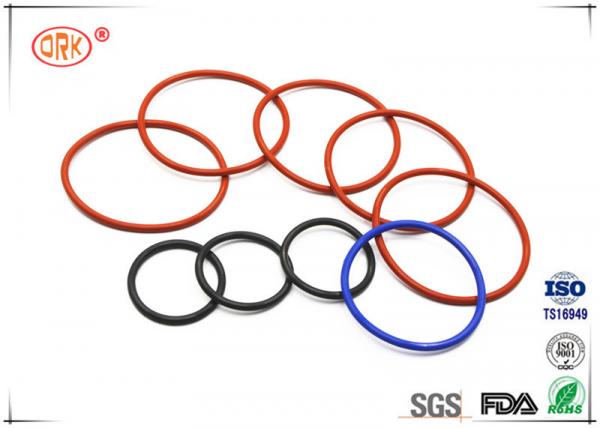 Quality Colored Waterproof EPDM Hydraulic O Ring Seal For Auto Cooler , 30-90 Shore Hardness wholesale