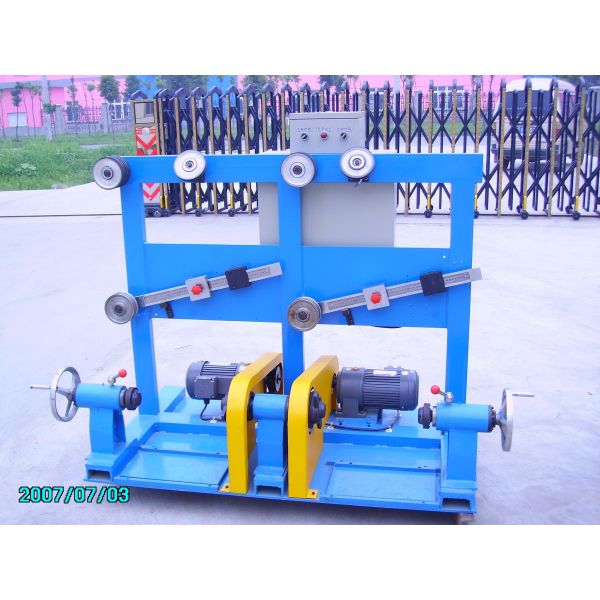 FC-500 Double Twist Bunching Machine , 0.15mm -1.04mm Copper Wire Active Pay Off