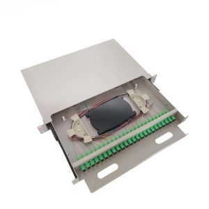 24 Cores Drawer Optical Terminal Box Optical Fiber Termination Box
