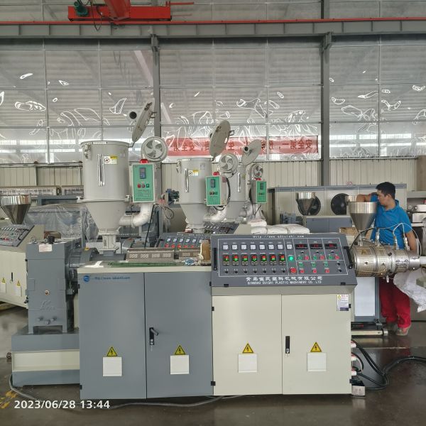 Quality PLC Control System Plastic Pipe Machine for Durable and Customizable Production wholesale