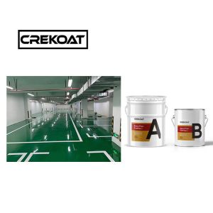 Seamless Industrial Epoxy Floor Paint Primer Smooth High Solids