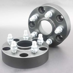 Forged Hubcentric Wheel Adapters Anodized Black 40MM Bolt Pattern 5x130/84.1 To