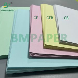 China Premium Quality 75GSM Blank Laser Carbonless NCR Paper Black Image 8.5X 11 on sale
