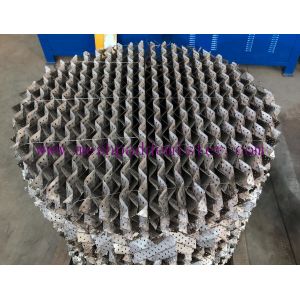 2y Wire Mesh Structured Packing Custom Fabrication Layer Height 200mm