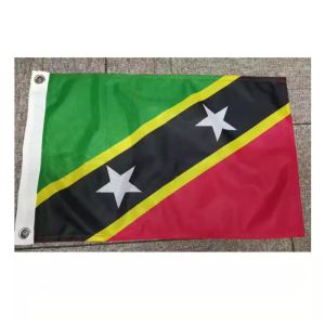 30x45cm Custom Boat Flags Pantone Color Brass Grommets Nautical Flag