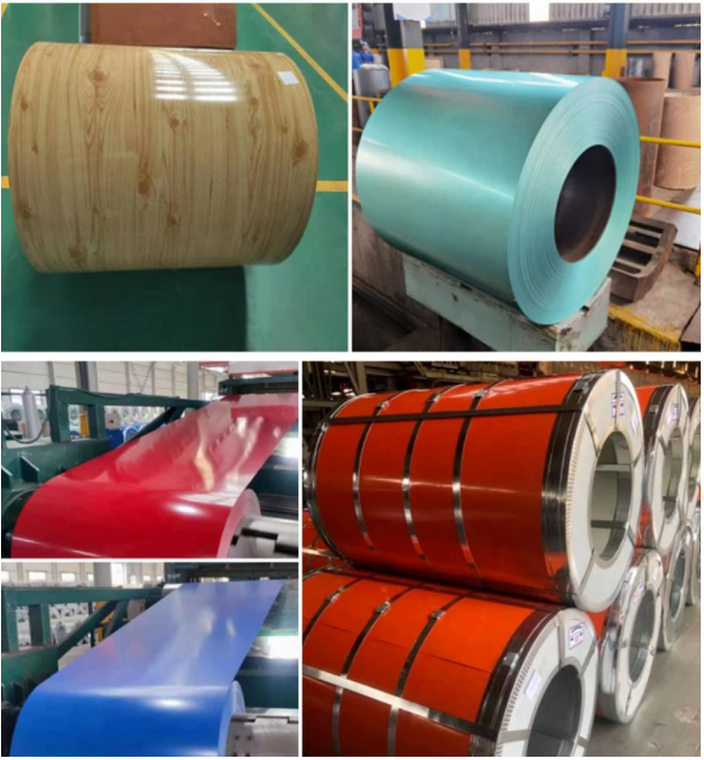 ASTM Color Coated PPGI Steel Coil Prepainted Galvanized Carbon 2mm Tst01