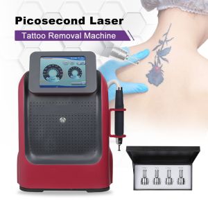 Portable 755nm Picolaser Tatoo Remover Q Switch Nd Yag Picosecond Laser Tattoo Removal Machine