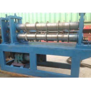 China 0.3mm - 3mm Accessory Equipment Galvanized Color Steel Coil Slitting And Cut To Length Machine on sale