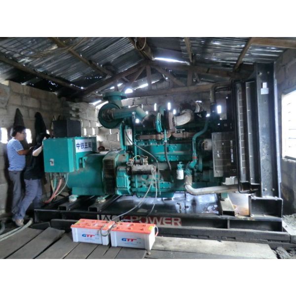 Electronic Cummins Diesel Generators With Water Cooling, 500kva, 3 phase,50HZ