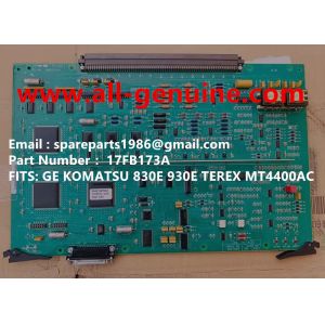 17FB173A CARD KOMATSU GE TEREX UNIT RIG BUCYRUS  MT4400AC MT5500 MT3600 NTE240 NTE260 NHL DUMP TRUCK HAULER MINING