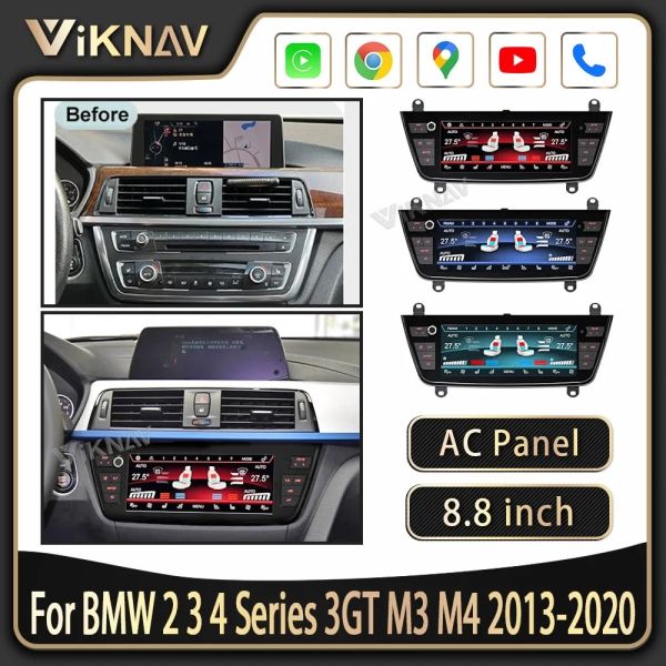 2013-2020 BMW 2 3 4 Series 3GT M3 M4 8.8-inch Air Conditioning Screen AC Panel