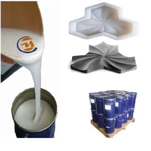 Pourable Silicone Liquid Rubber Concrete Casting Artificial Stone Mold Making