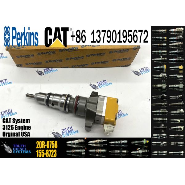 Quality Cat 3412 engine 3412E injector 232-1168 10R1266 20R-0758 for caterpillar 3412 cat engine part wholesale