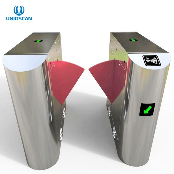 Entrance System Flap Barrier Gate , Security Flap Turnstile Gate Full / Semi
