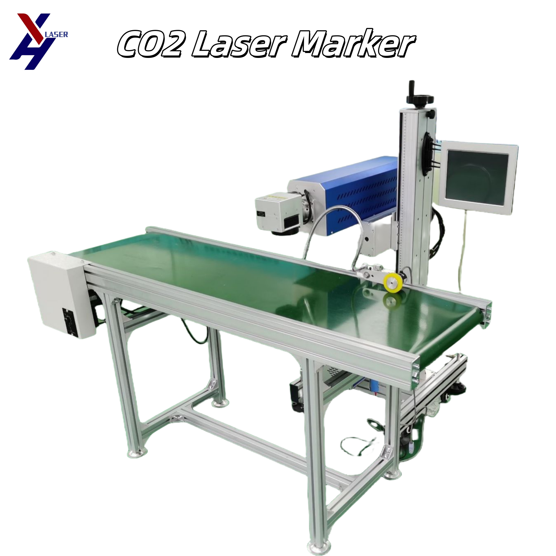 Precision Laser Coding High-Speed Flying Laser Marking Machine For Continuous Production Lines