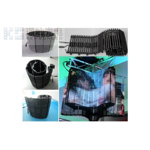 P12.5 High Definition Led Curtain Display Synchronized Transfer 5000hours