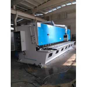 Metal Plate Hydraulic Hand Shearing Machine 3 Meter Semi Automatic