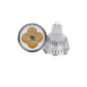 3000k Led Spot Bulbs Mr16 Aluminum 6063 Material With 45 Degree Beam Angle