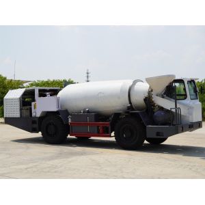Underground Coal Mining Equipment 6cbm Explosion Proof Concrete Mixer for Sale