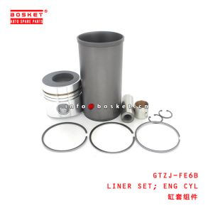 China GTZJ-FE6B Engine Cylinder Liner Set For ISUZU UD-NISSAN FE6B- 12V on sale