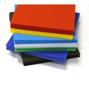Recycled PP Corrugated Plastic Sheet Coroplast Polypropylene Fluted Board