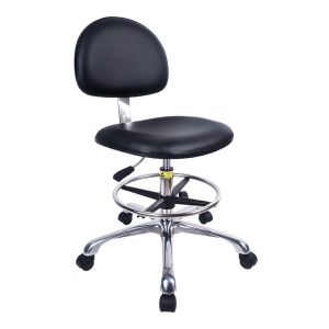 Color Filling Finish PU Science Lab Stools Anti Esd Medical Saddle Stool