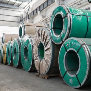 AISI Cold Rolled Stainless Steel Coil Strip Roll 201 2B Finish 1000mm