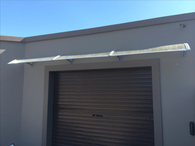 3.94kg Snow Protection 120cm Door And Window Canopy