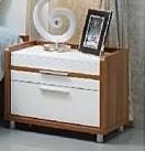 Quality Simple Full Bedroom Furniture Sets Night Stand Bed Side Table Particle Board With Melamine wholesale