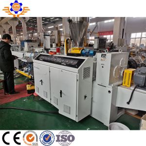 180-450Kg/H Pressure PVC Pipe Extrusion Line Adjustable Cutting Speed Max 63mm