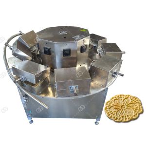 Italian Waffle Cookies Baking Machine , Pizzelle Maker Machine 1200PCS / H