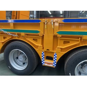 Max Payload 100 Tons CiMC 6-axis 60 T 80 120 tons lowbed semi trailer with