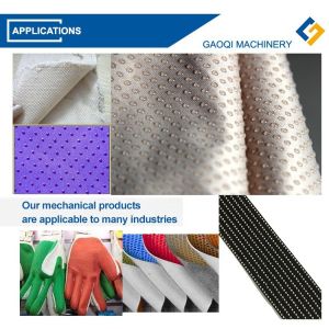 12000mm*2400mm*2000mm Plastic Drop Print Machine with Anti-Slip Back Making