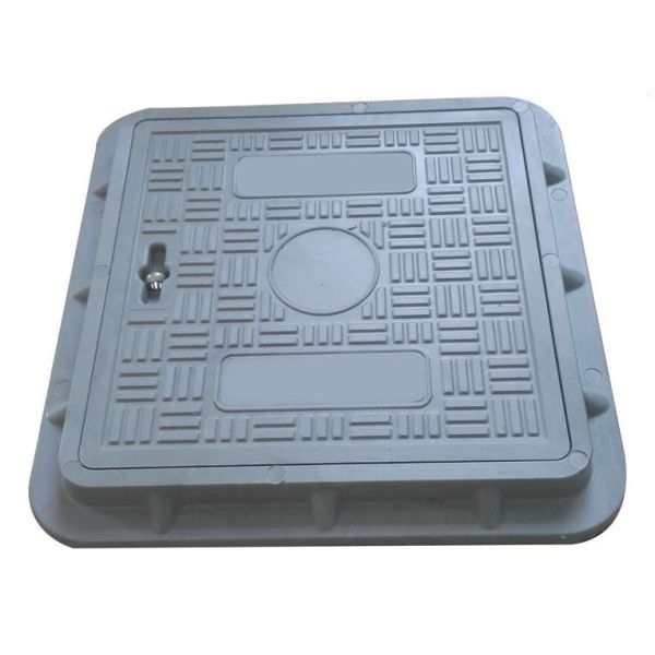 Quality Lightweight Durable SMC Square Manhole Cover with A15 for Infrastructure Construction wholesale